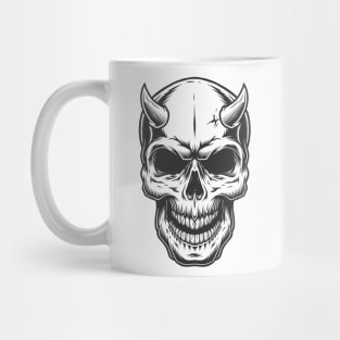 satan skull Mug